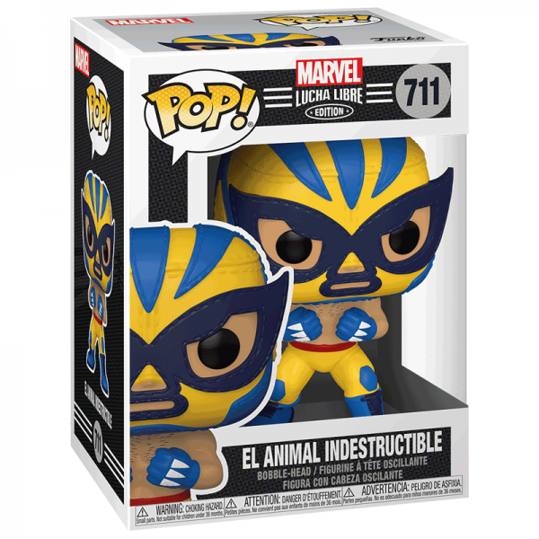 FUNKO POP! - MARVEL - Lucha Libre EL Animal Indestructible Wolverine #711